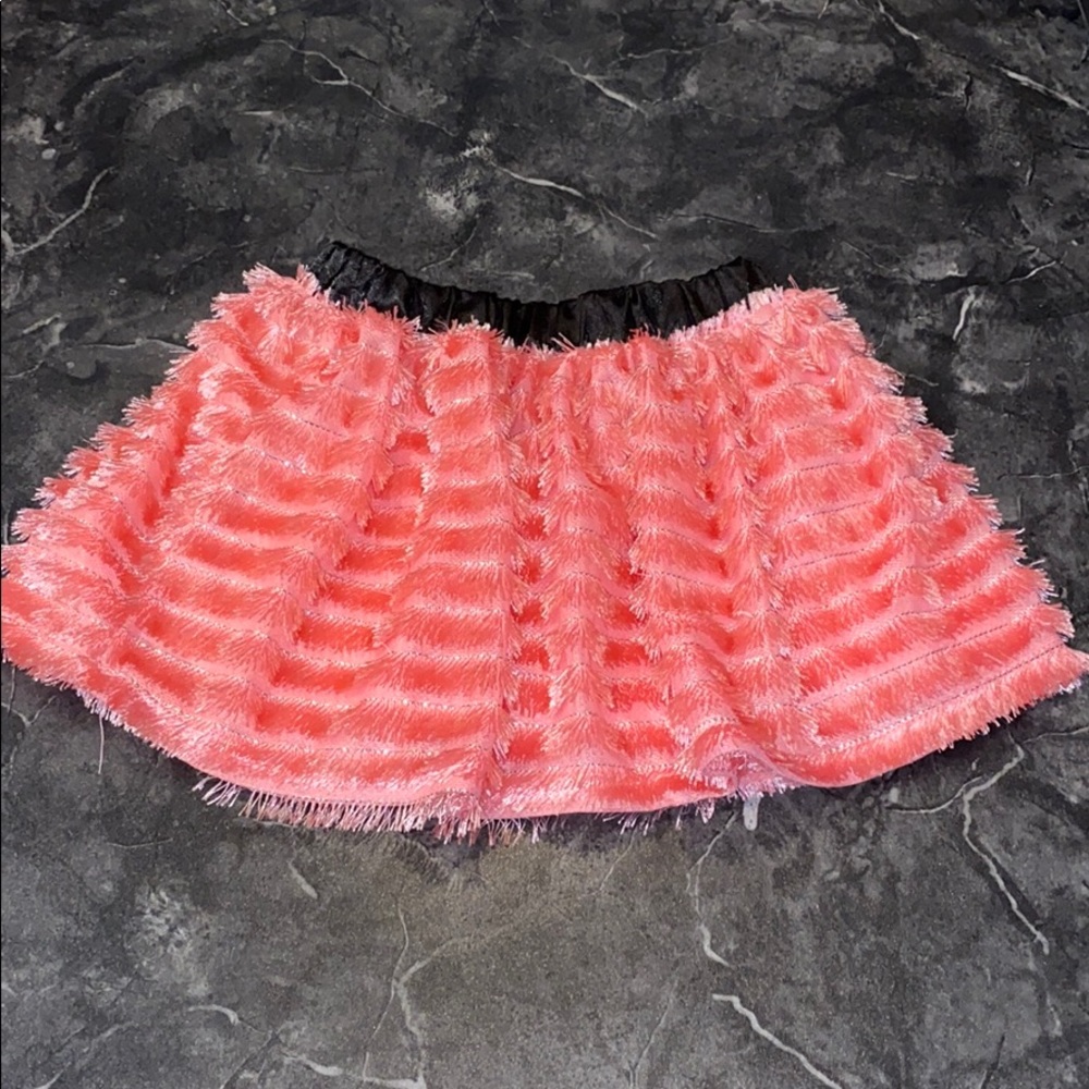 Cute Layered Fringe Skirt